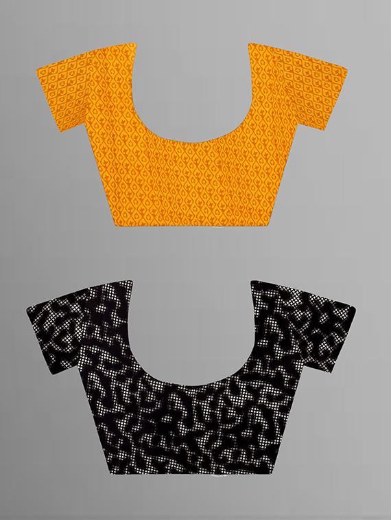 women pack of 2 casual wear combo sarees with blouse - 21427358 - Standard Image - 2