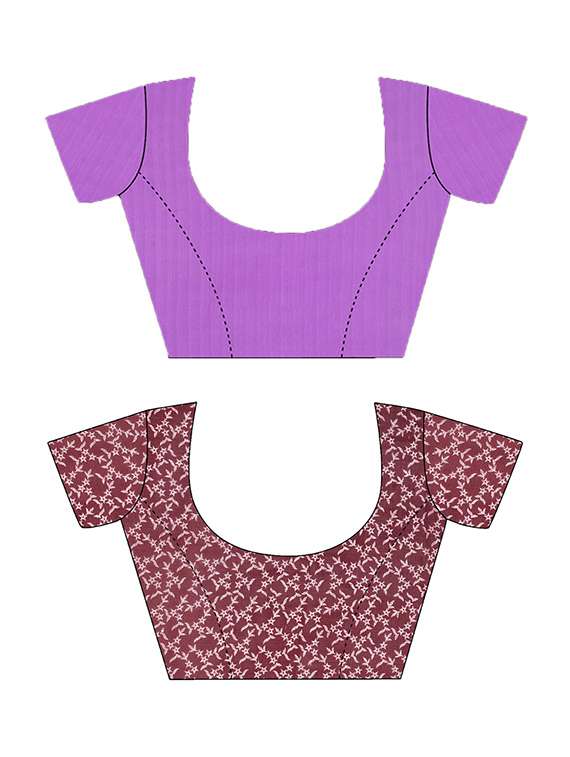 women pack of 2 casual wear combo sarees with blouse - 21428849 -  Standard Image - 2