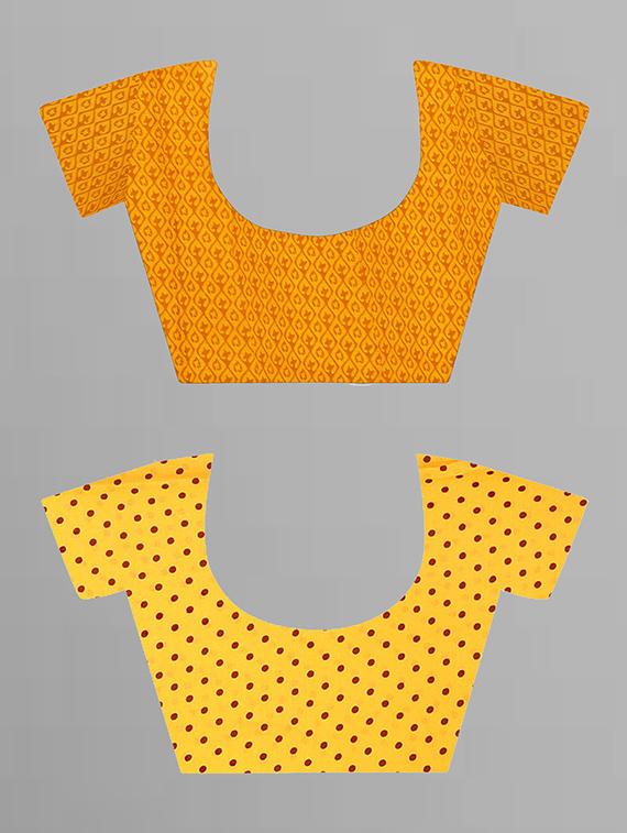 women pack of 2 casual wear combo sarees with blouse - 21428872 - Standard Image - 2