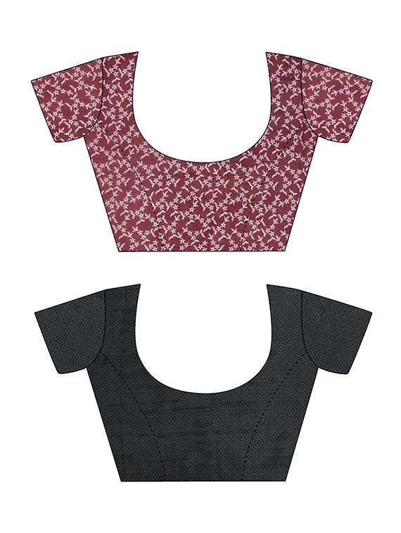 women pack of 2 casual wear combo sarees with blouse - 21429077 -  Standard Image - 2