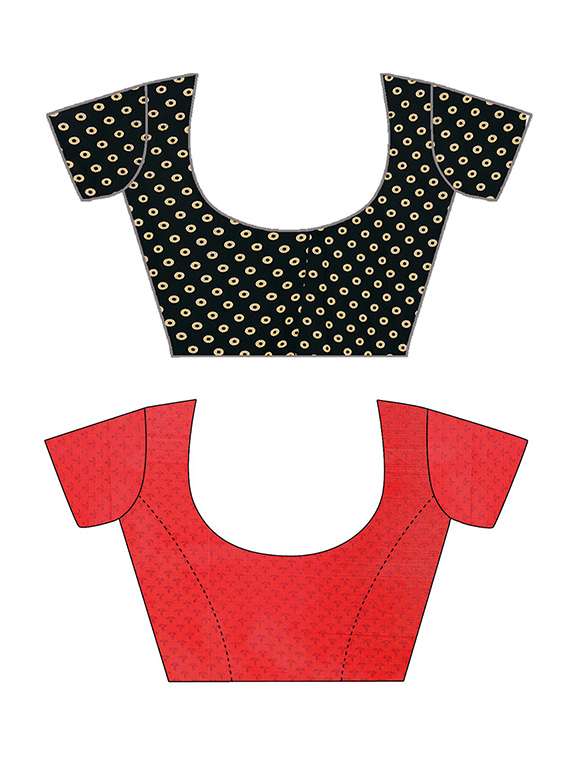 women pack of 2 casual wear sarees with blouse - 21429382 -  Standard Image - 2