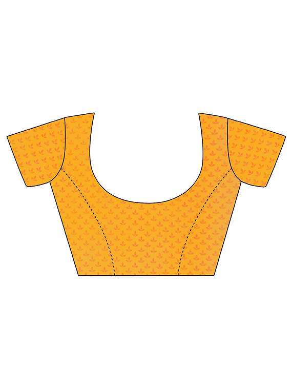 pack of 2 printed casual wear sarees with blouse - 21431427 -  Standard Image - 2