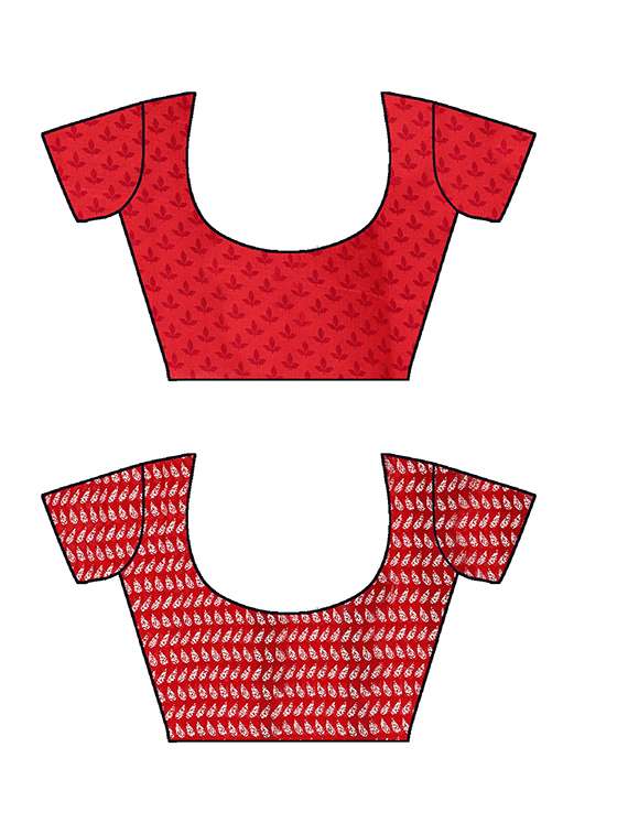 pack of 2 casual wear combo sarees with blouse - 21431526 -  Standard Image - 2