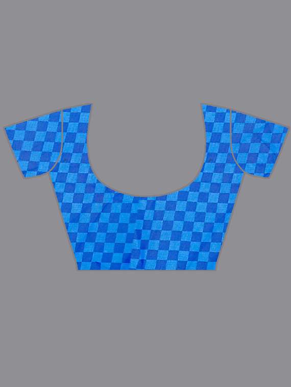 women casual wear georgette saree with blouse - 21432400 -  Standard Image - 2