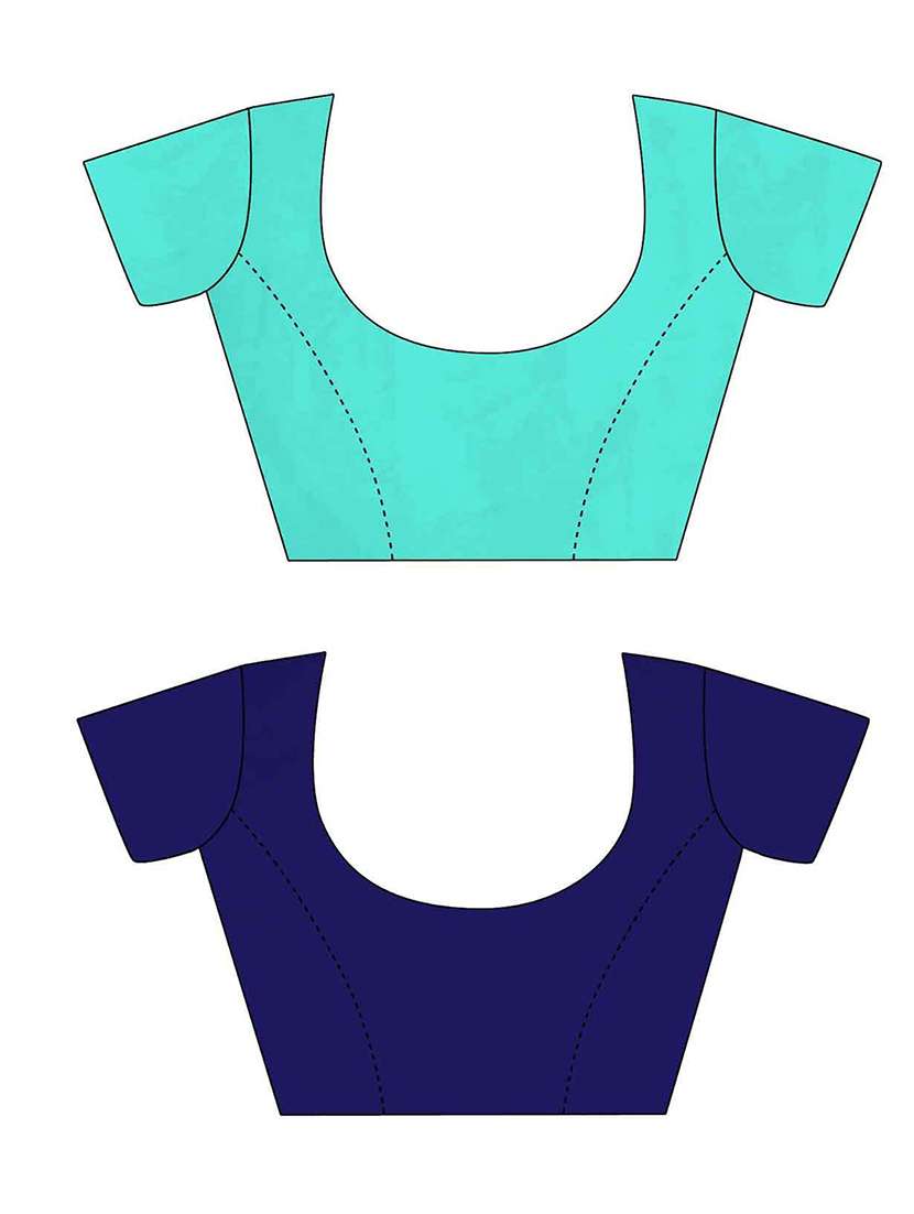 women pack of 2 casual wear combo sarees with blouse - 21433049 -  Standard Image - 2