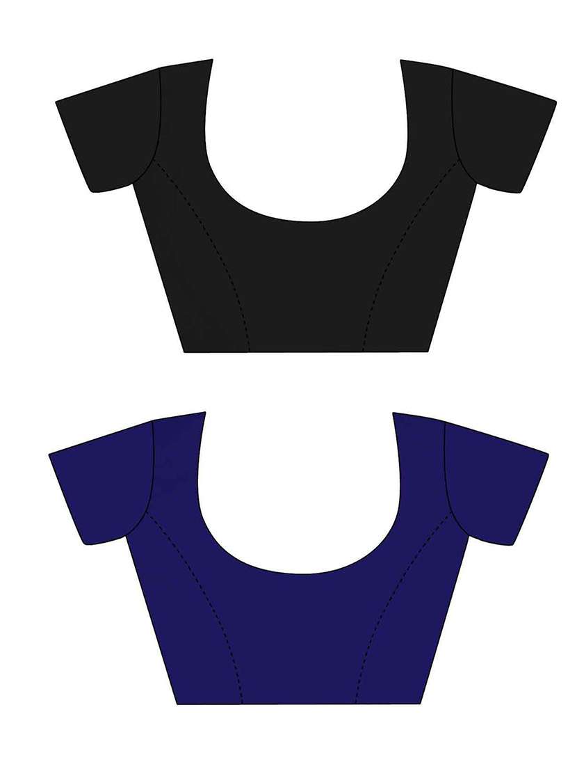 women pack of 2 casual wear combo sarees with blouse - 21433053 -  Standard Image - 2