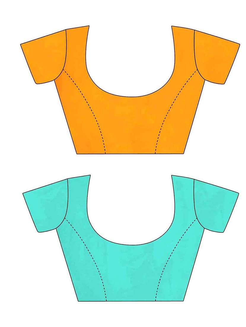 women pack of 2 casual wear combo sarees with blouse - 21433059 -  Standard Image - 2