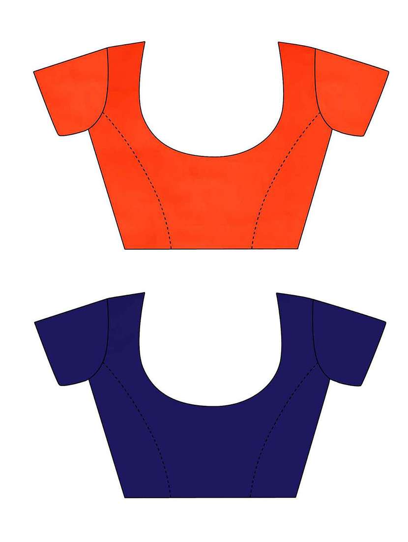 women pack of 2 casual wear combo sarees with blouse - 21433071 -  Standard Image - 2