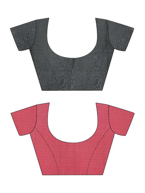 women pack of 2 casual wear combo sarees with blouse - 21433128 -  Standard Image - 2