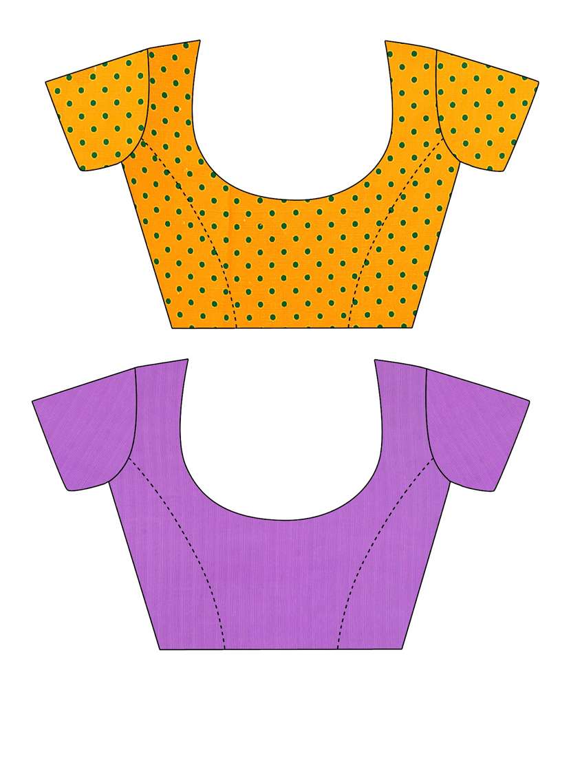 women pack of 2 casual wear combo sarees with blouse - 21433177 -  Standard Image - 2