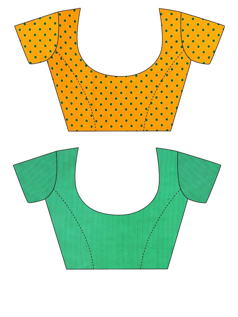 women pack of 2 casual wear combo sarees with blouse - 21433197 -  Standard Image - 2