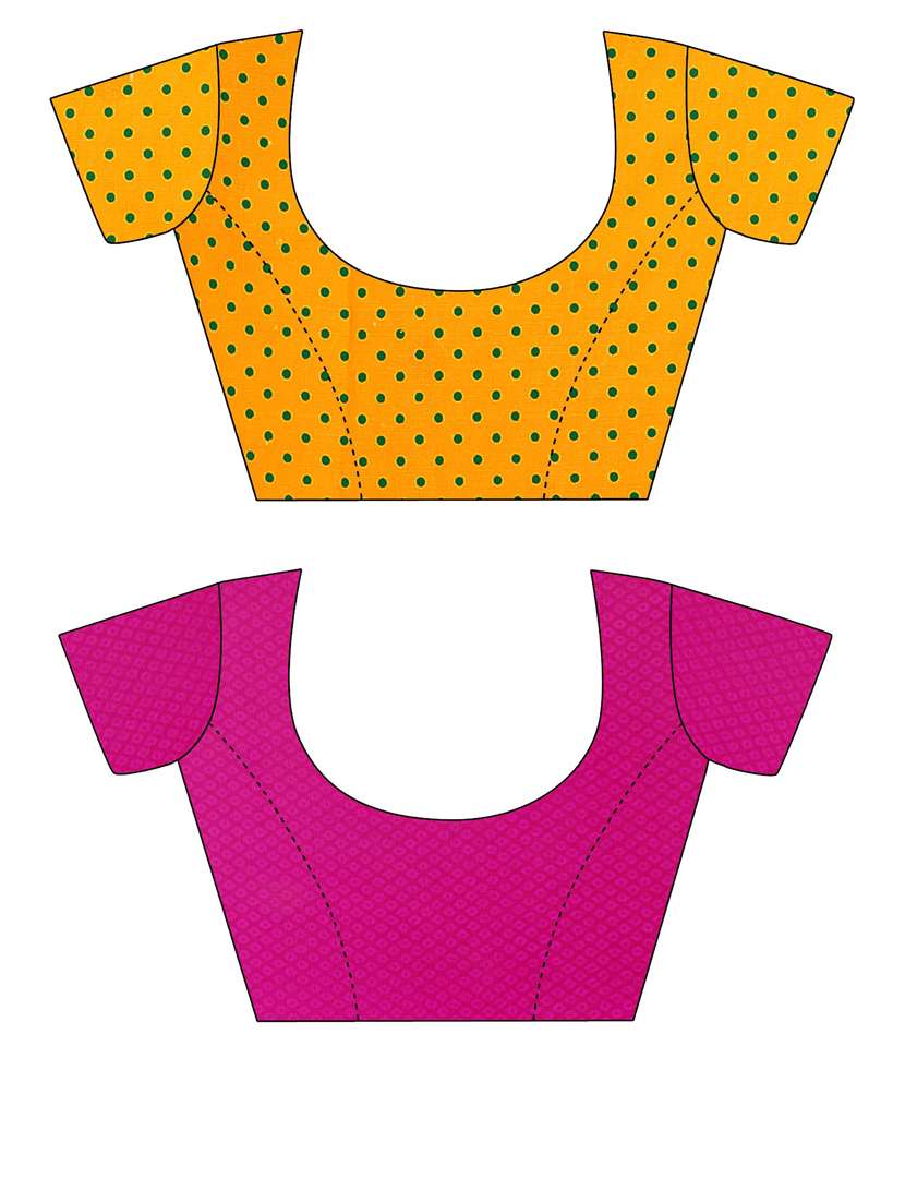 women pack of 2 casual wear combo sarees with blouse - 21433212 -  Standard Image - 2