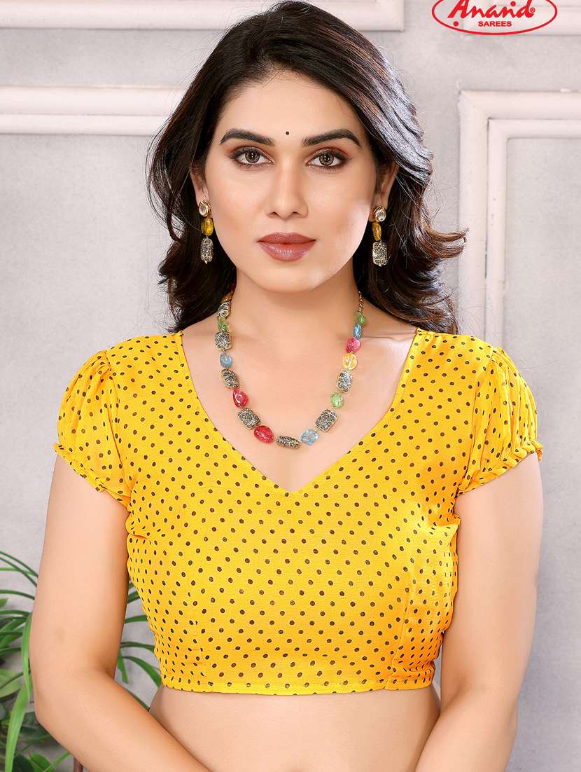 women casual wear georgette saree with blouse - 21433280 -  Standard Image - 2