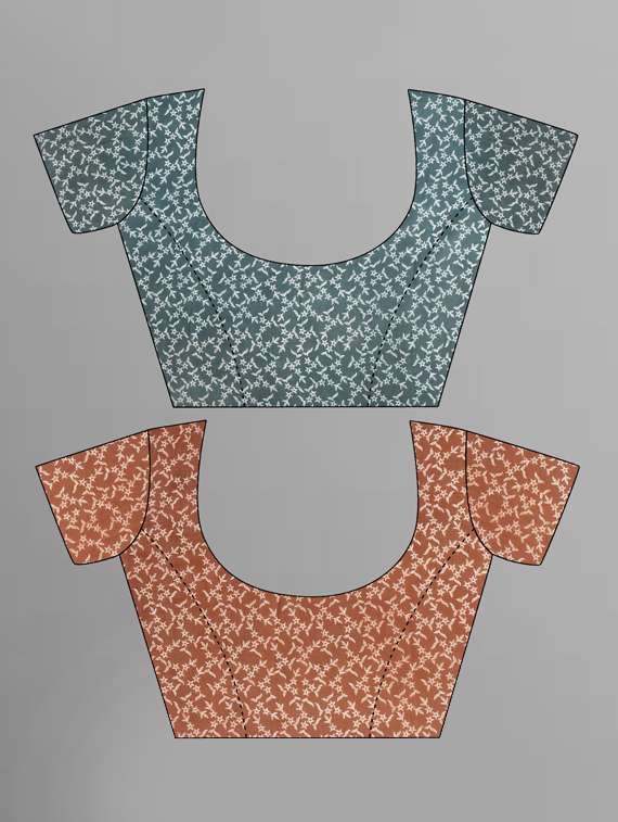 women pack of 2 casual wear combo sarees with blouse - 21434838 -  Standard Image - 2