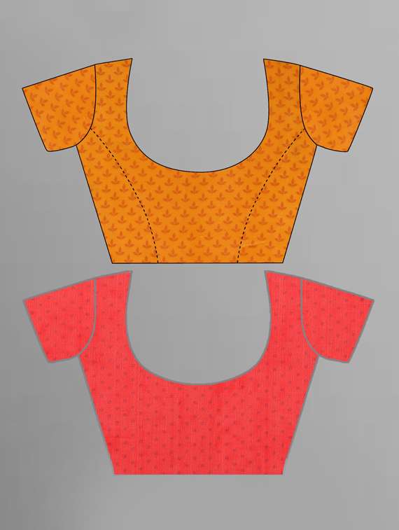 women pack of 2 casual wear combo sarees with blouse - 21434856 -  Standard Image - 2