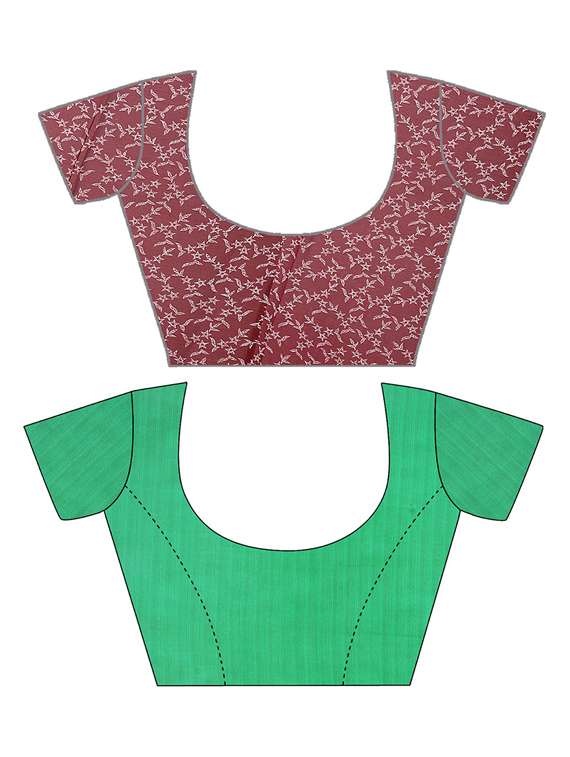 women pack of 2 casual wear combo sarees with blouse - 21434864 -  Standard Image - 2