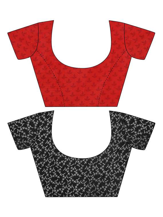 women pack of 2 casual wear combo sarees with blouse - 21434934 -  Standard Image - 2