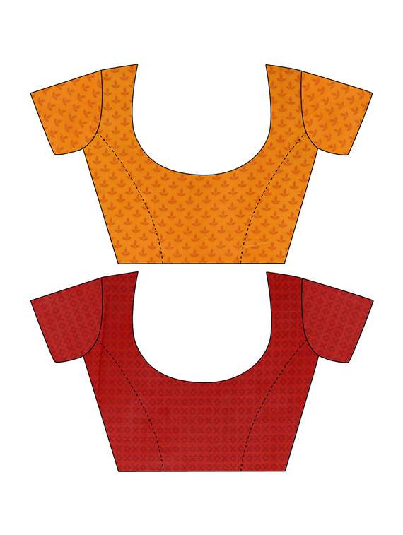 pack of 2 printed casual wear sarees - 21435148 -  Standard Image - 2