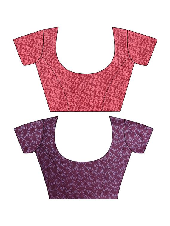 pack of 2 printed casual wear sarees - 21435204 - Standard Image - 2