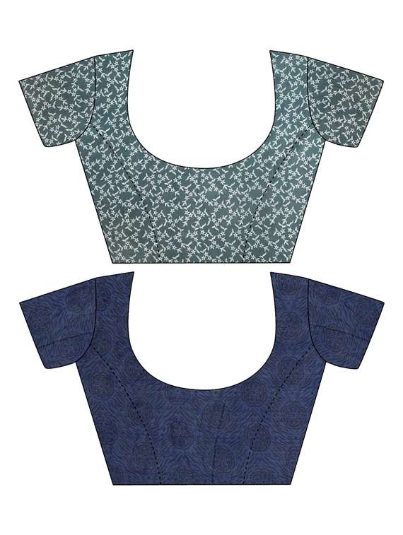 women pack of 2 casual wear sarees - 21435213 -  Standard Image - 2