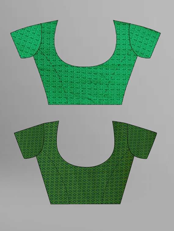 women pack of 2 casual wear sarees with blouse - 21435310 -  Standard Image - 2