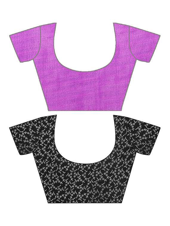 pack of 2 printed casual wear sarees with blouse - 21435775 -  Standard Image - 2