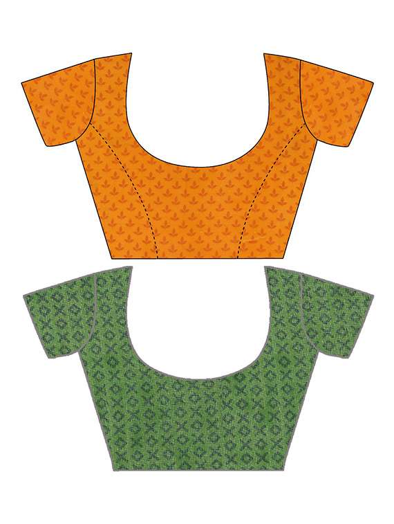 women pack of 2 printed casual sarees - 21435809 -  Standard Image - 2