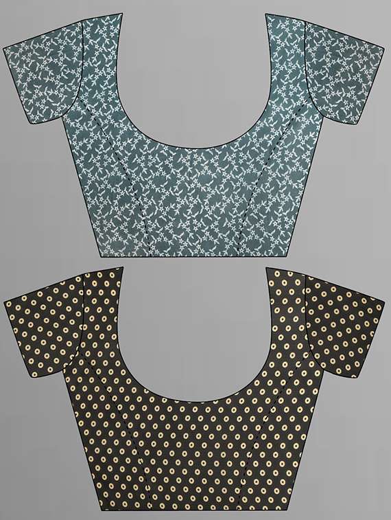 women pack of 2 printed casual sarees - 21435934 -  Standard Image - 2