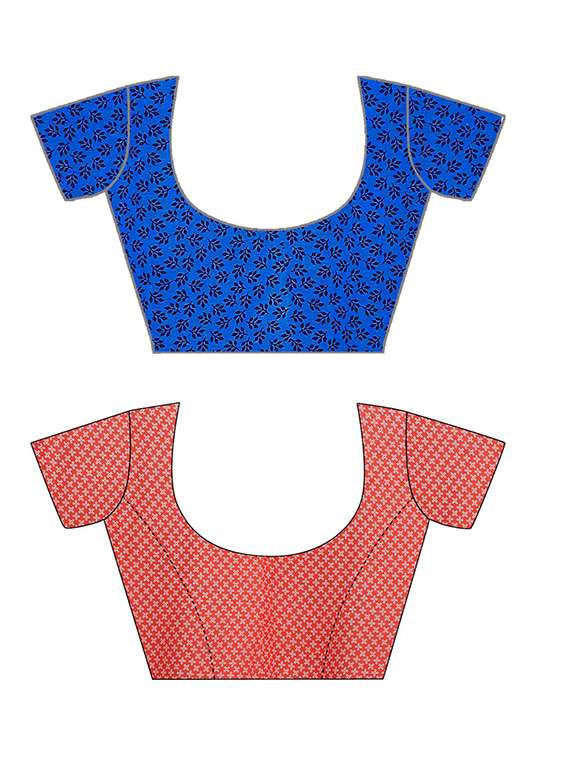 women pack of 2 printed casual sarees - 21435948 -  Standard Image - 2