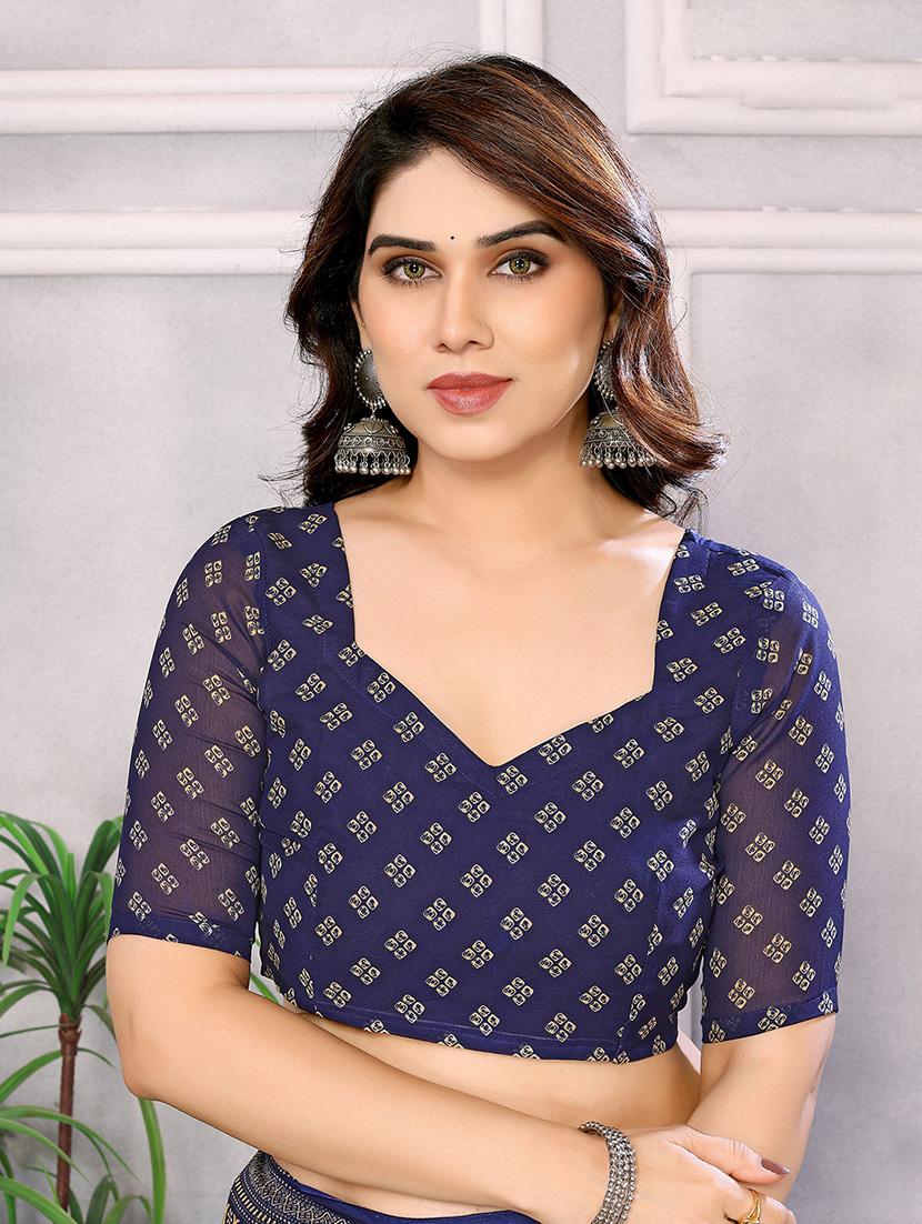 women pack of 2 casual wear combo saree with blouse - 21446068 - Standard Image - 2