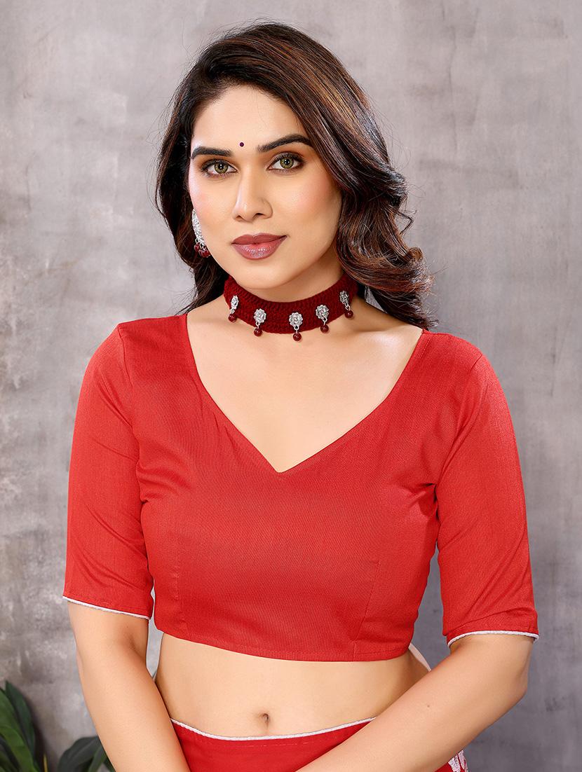 women embroidered casual wear saree with blouse - 21446525 - Standard Image - 2