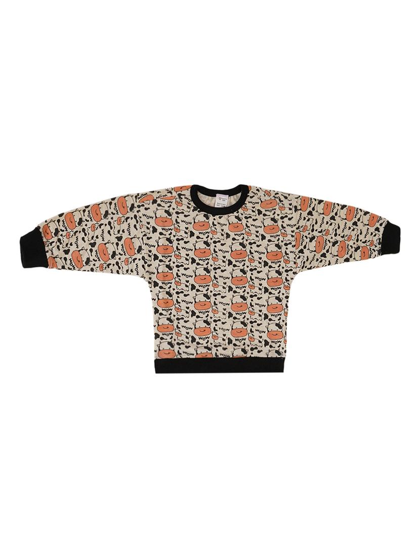 kids printed top and pant set with frock and head band - 21449993 - Standard Image - 2