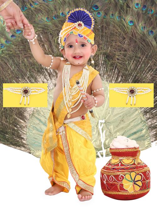 kids yellow polyester costume - 21450120 - Standard Image - 0