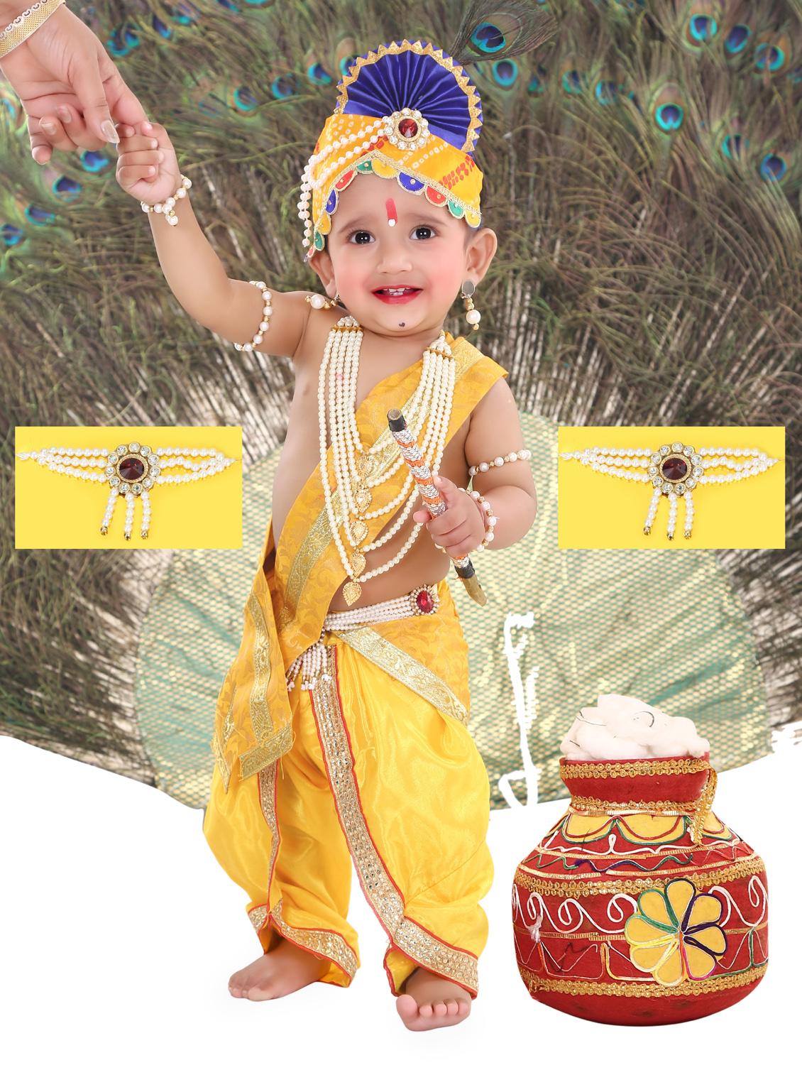 kids yellow polyester costume - 21450120 - Zoom Image - 0
