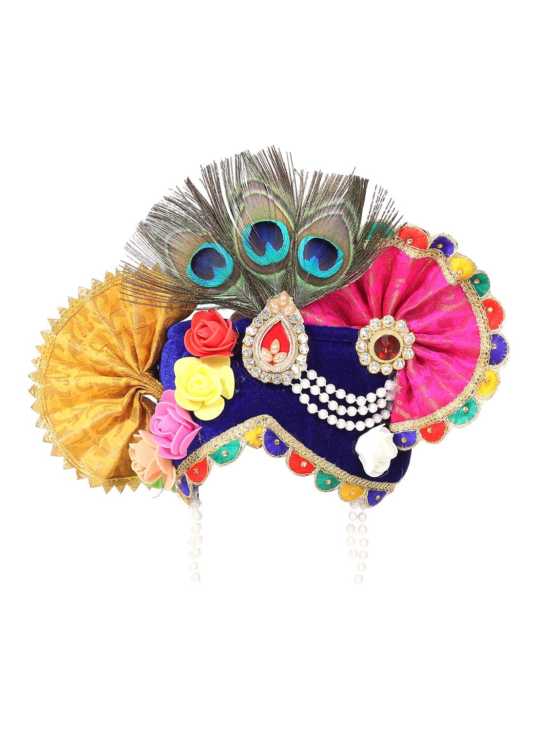  lord krishna costume pagri 