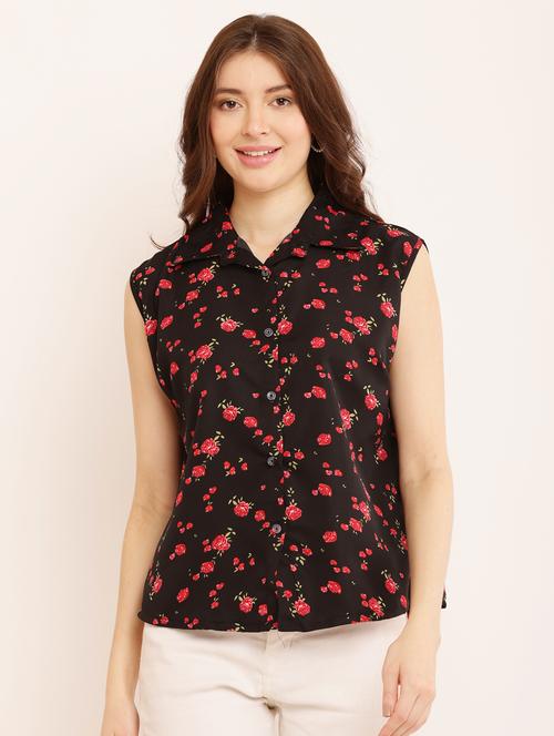 women black printed regular shirt - 21450379 -  Standard Image - 0