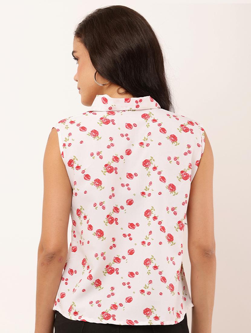 women white printed regular shirt - 21450381 - Standard Image - 2