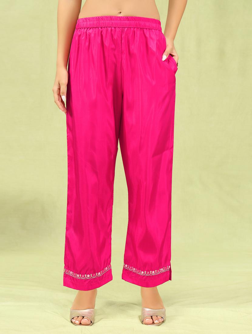 women three quarter sleeve kurta pant with dupatta set - 21450870 - Standard Image - 2