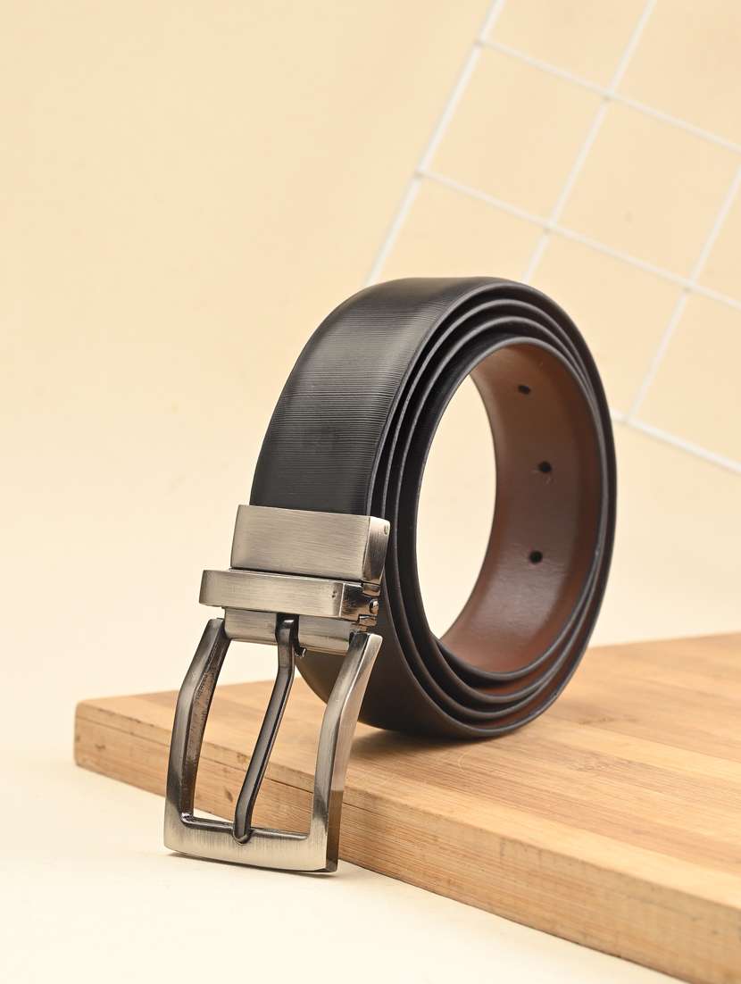 men pin buckle leather bet