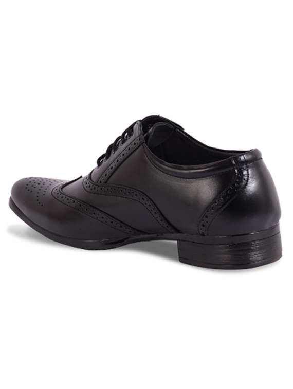 men solid lace-up brouges shoes - 21452387 -  Standard Image - 2