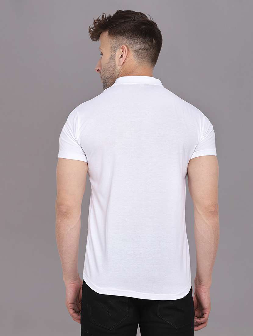 men solid short sleeved casual shirt - 21454174 -  Standard Image - 2