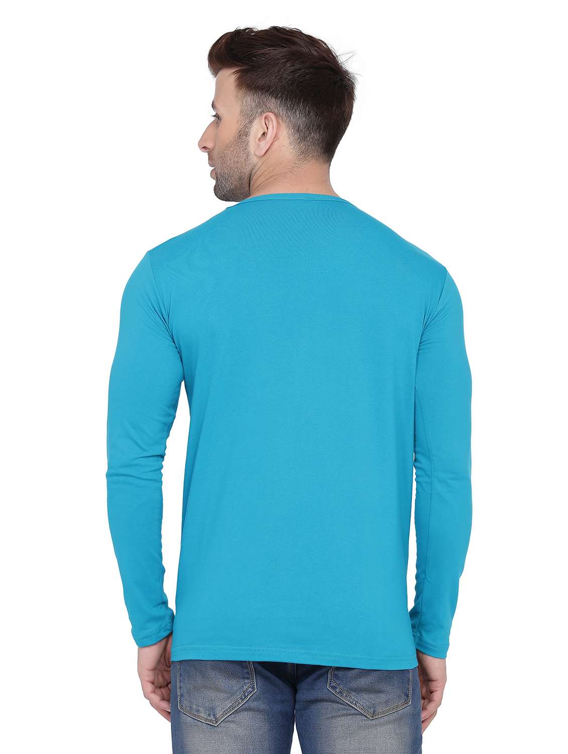 men solid long sleeved t-shirt - 21454225 -  Standard Image - 2
