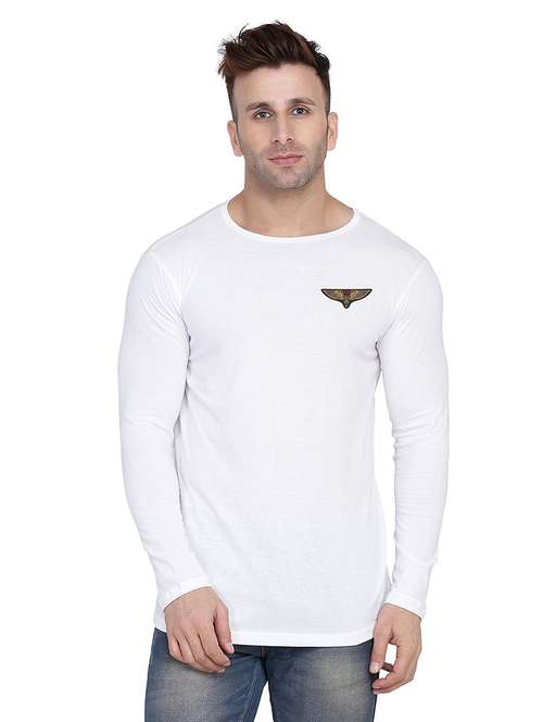men solid long sleeved t-shirt - 21454226 -  Standard Image - 0