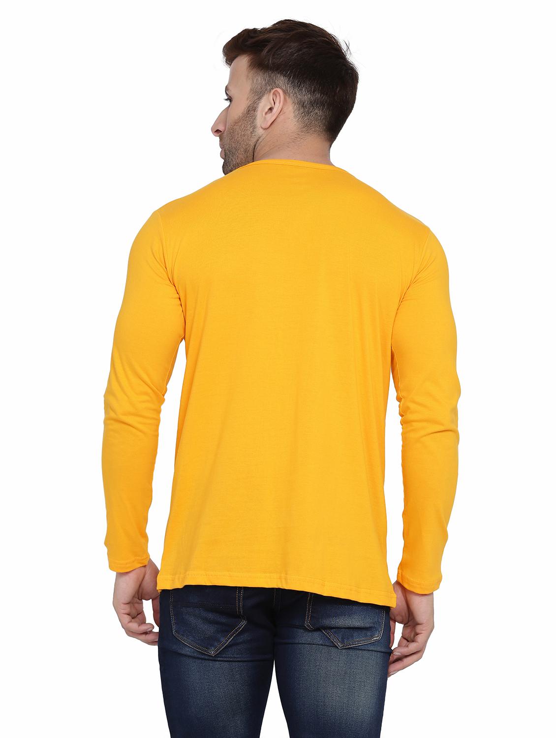 men solid long sleeved t-shirt - 21454237 - Standard Image - 2