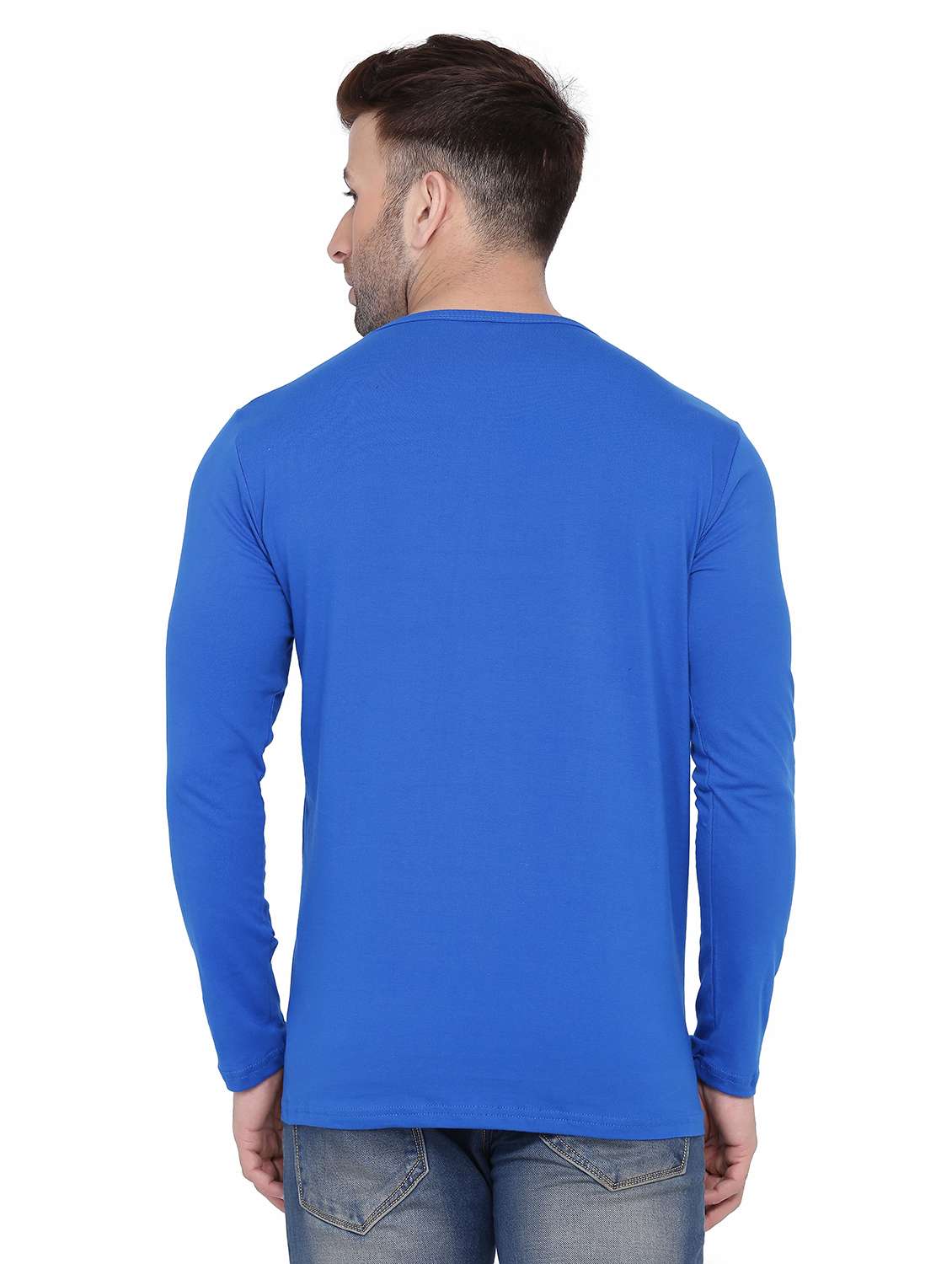 men solid long sleeved t-shirt - 21454239 -  Standard Image - 2