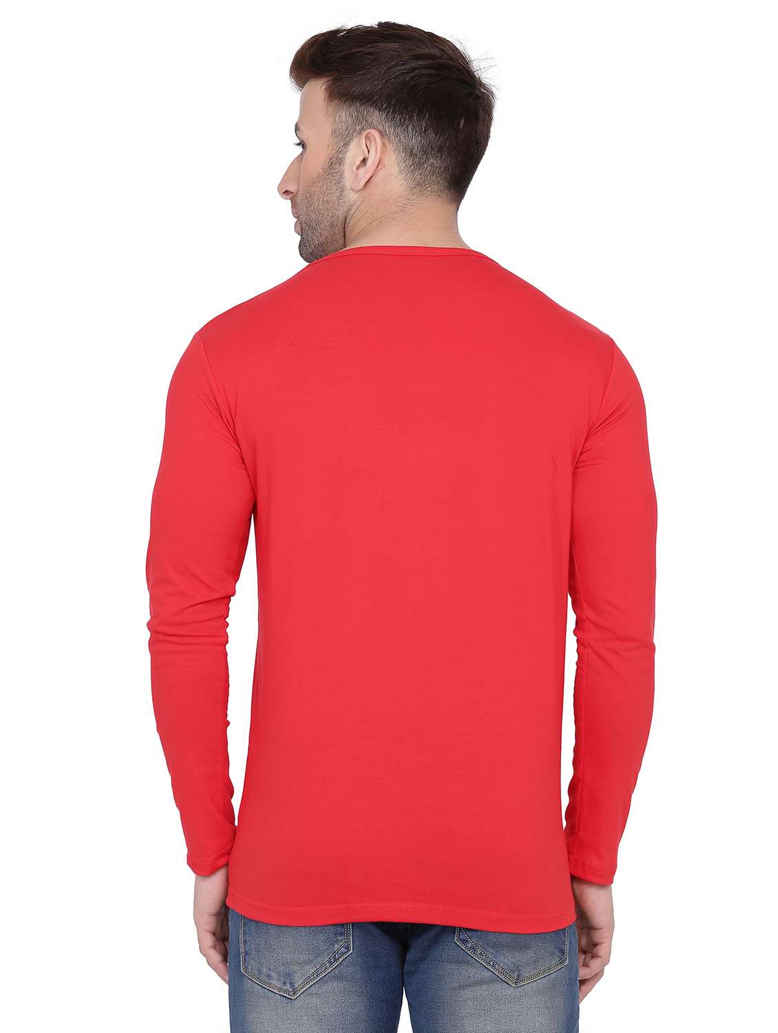 men solid long sleeved t-shirt - 21454240 -  Standard Image - 2