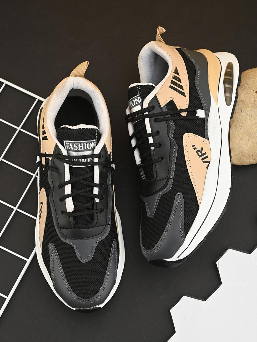 men black lace up sneaker - 21454838 -  Zoom Image - 0