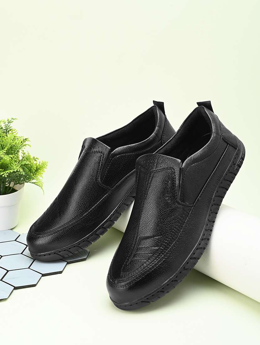 men black slip on shoe