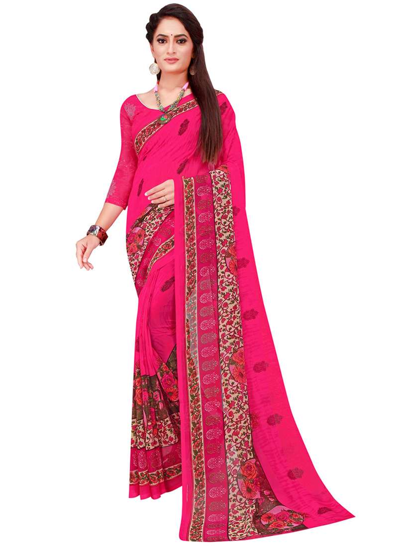 women pack of 2 casual wear sarees - 21455032 - Standard Image - 2
