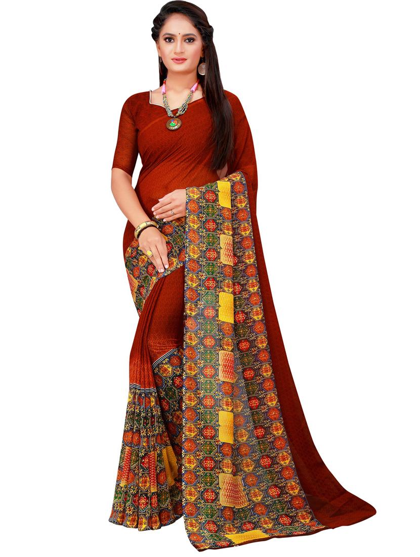 women pack of 2 casual wear combo sarees - 21455110 - Standard Image - 2